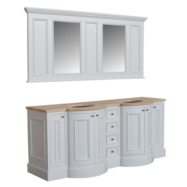 Holton Twin Vanity With Mirror