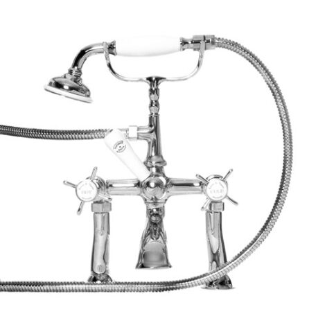 Traditional Bath Shower Mixer Deck Mounted Kenny&Mason