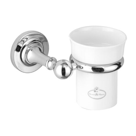 Fine Bone China Tumbler And Holder