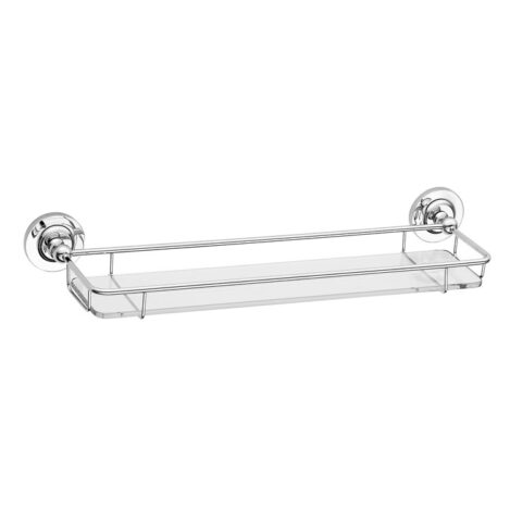 Glass Shelf With Rail