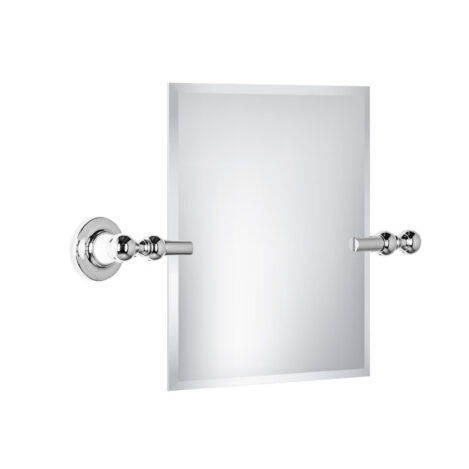 Rectangular Swivel Cloakroom Mirror W400 x H300