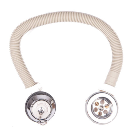Concealed Bath Waste & Overflow With Porcelain Plug