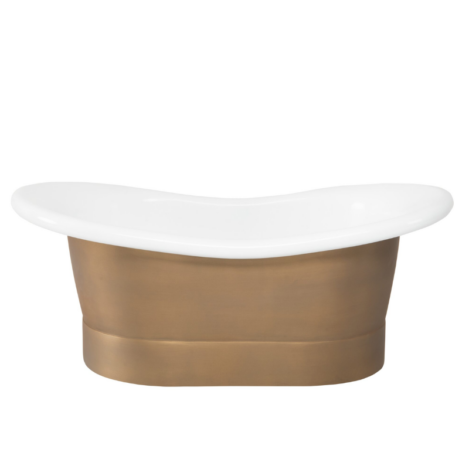 The Duke Old Brass Enamel